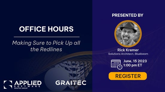 6-15-23 Bluebeam Office Hours- Making Sure to Pick Up all the Redlines-2